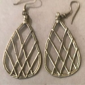 Noonday Dhokra Brass Earrings from India